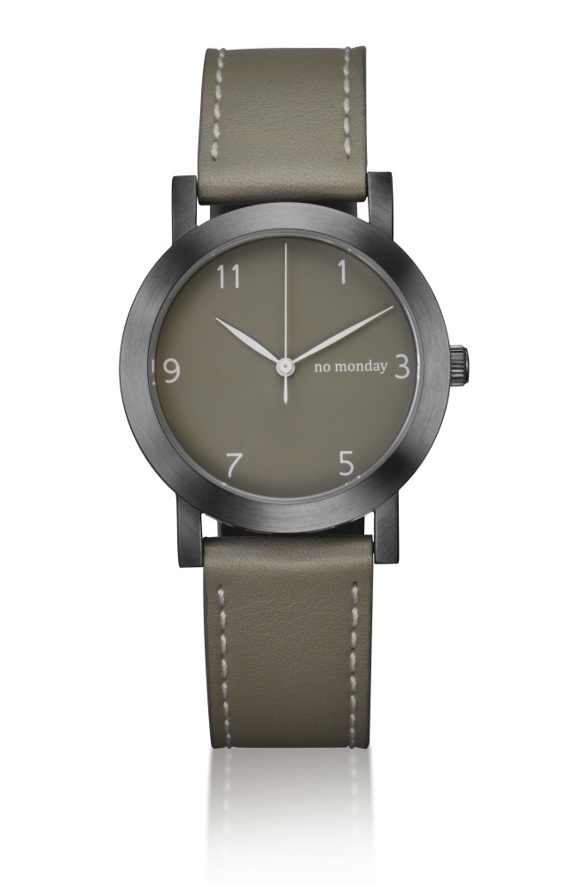 Dropped Hours系列設計師錶 - 灰色