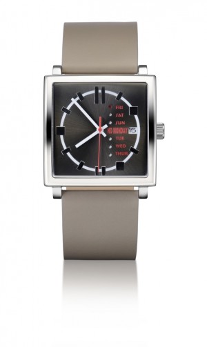 NM-1系列設計師錶 - 灰色